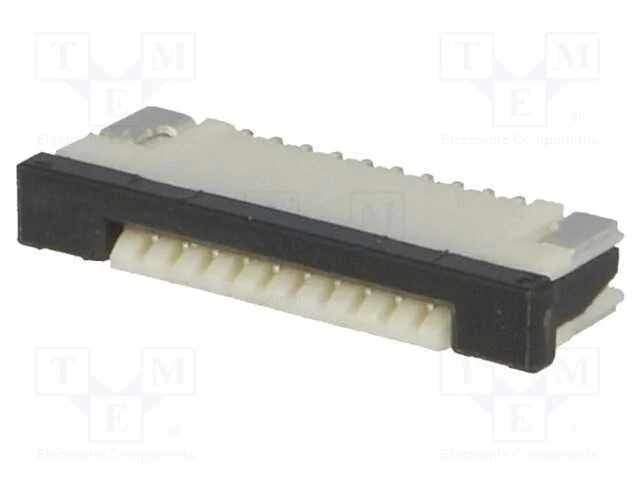 Conector: FFC/FPC, horizontais, PIN: 10, contacto.
