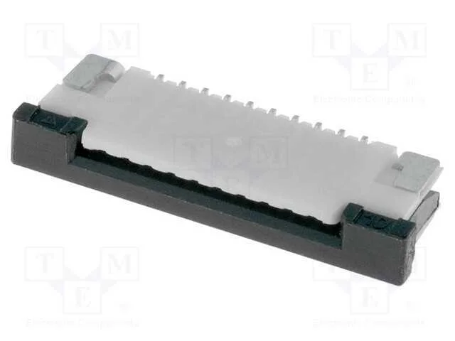 Conector: FFC/FPC, horizontais, PIN: 10, contacto.