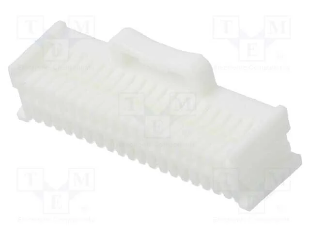 Ficha, fio-placa, f&ecirc;mea, DF50, 1mm, PIN: 40, sem .