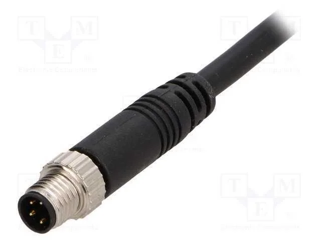 Conector: M8, 2m, macho, PIN: 4, simples, ficha, .