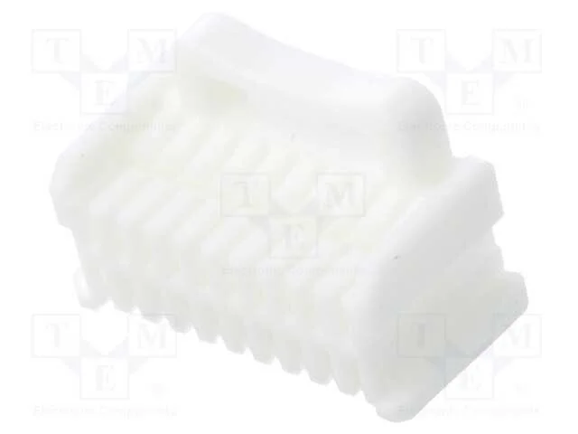 Ficha, fio-placa, f&ecirc;mea, DF50, 1mm, PIN: 20, sem .