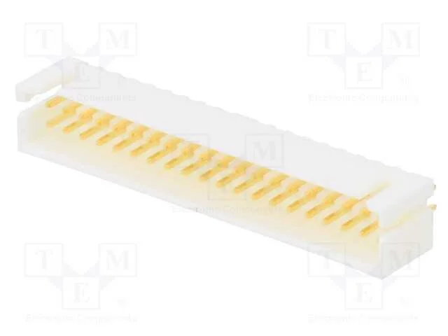 Fio-Fio/Placa, Tomada, Macho, Df1b, 2,5mm, Pin: 40, Tht, para Pcb