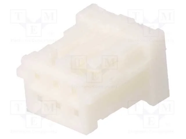 Fio-fio/placa, ficha, f&ecirc;mea, DF1B, 2,5mm, PIN: 6,.