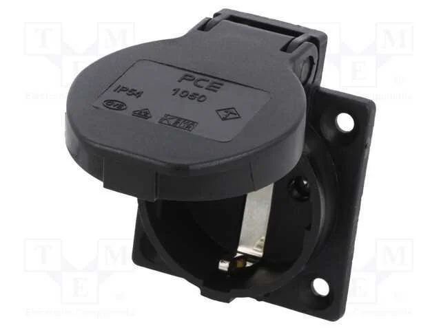 Conector: de alimentação, tomada, 2P+PE, 250VAC, .