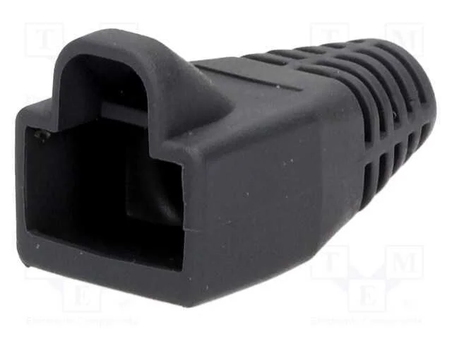 Revestimento de Pino Rj45, 6mm, Cinzento Escuro
