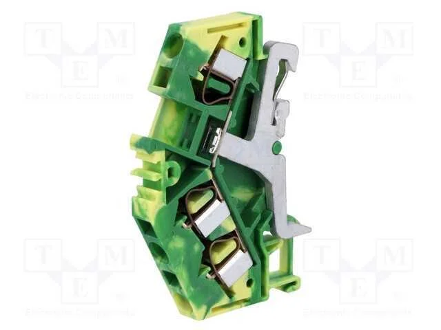 Conector: de Carril, 281, 0,08÷4mm2, Faixas: 1, Braçadeiras: 3, 800v