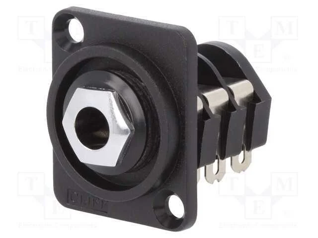 Tomada, Jack 6,3mm, Fêmea, Stereo, Solda, Norma Xlr, 19x24mm, Ft