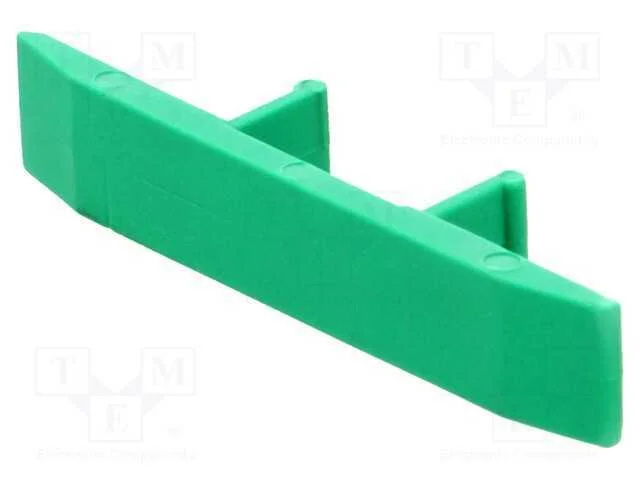 Revestimento, verde, Larg: 6,4mm, poliamida, -25÷.