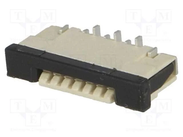 Conector: FFC/FPC, verticais, PIN: 6, ZIF, SMT, 0.
