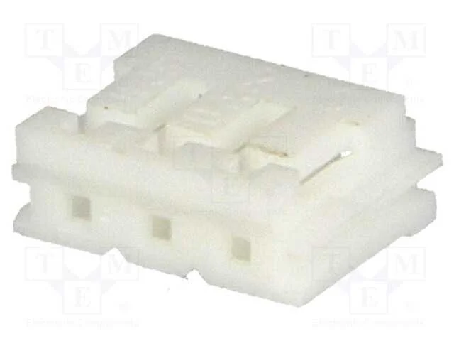 Fio-placa, ficha, f&ecirc;mea, EH, 2,5mm, PIN: 3, sem c.