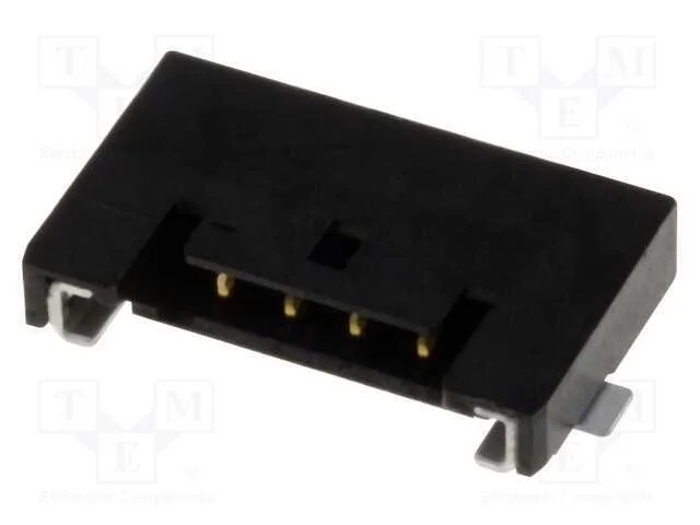 Tomada, Fio-Placa, Macho, Pico-Lock, 1mm, Pin: 4, Smt, para Pcb, 1,5a