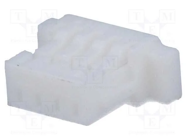 Ficha, Fio-Placa, Fêmea, 1mm, Pin: 4, Sem Contactos, com Cabo, 50v