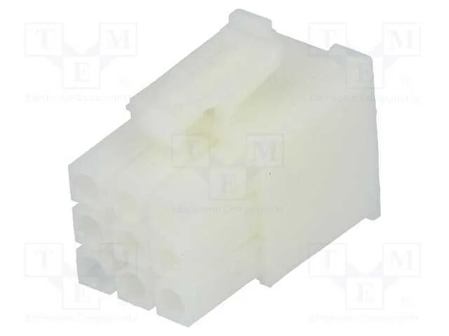 Ficha, Fio-Fio, F&ecirc;mea, Mini Universal Mate-N-Lok, 4,14mm, Pin: 9