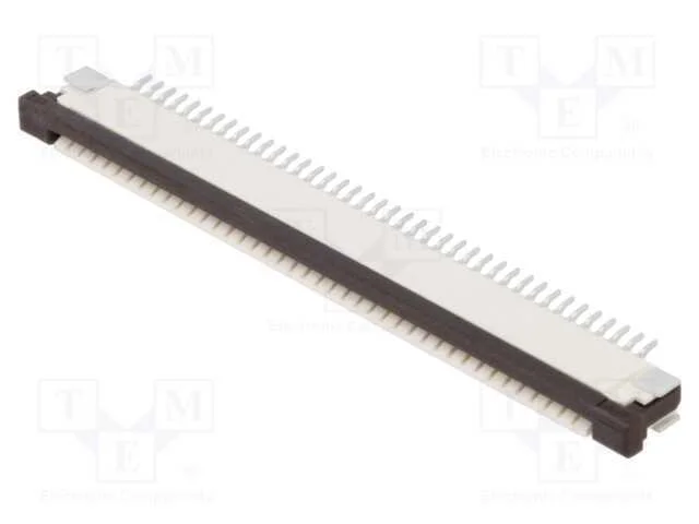 Conector: FFC/FPC, horizontais, PIN: 40, ZIF, SMT.