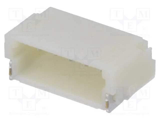 Tomada, Fio-Placa, Macho, 1mm, Pin: 5, Smt, 50v, 1a, Estanhado, 20mo