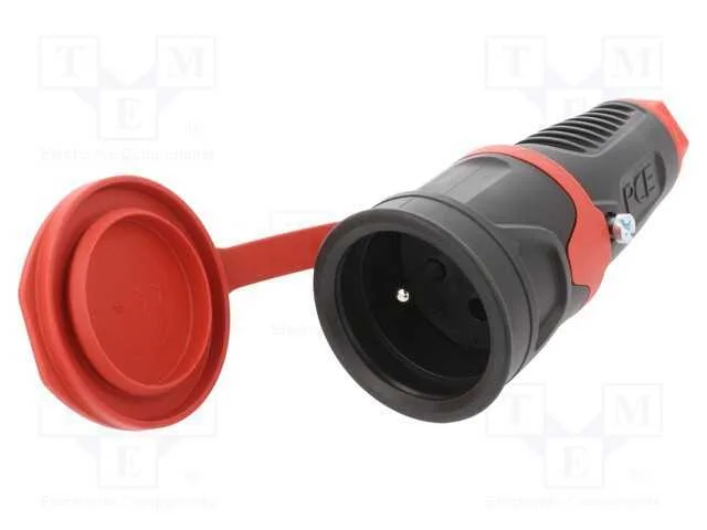 Conector: de alimentação, fêmea, tomada, 2P+PE, 2.