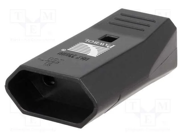 Conector: de alimentação, fêmea, tomada, 2P, 250V.