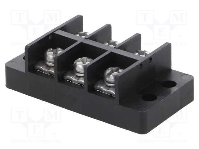 Bloco terminal, terminal parafusado, 4mm2, 300V, .