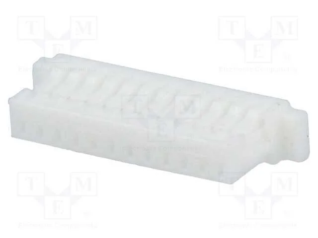 Ficha, fio-placa, f&ecirc;mea, 1mm, PIN: 12, sem contac.