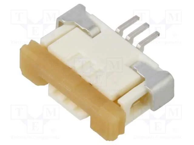 Conector: FFC/FPC, horizontais, PIN: 3, contactos.