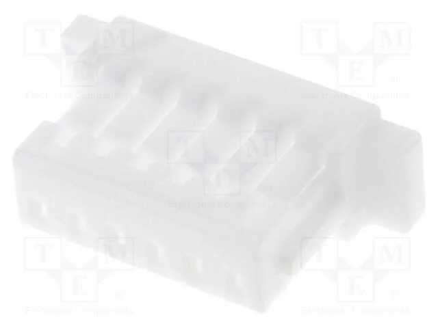 Ficha, fio-placa, f&ecirc;mea, SH, 1mm, PIN: 6, sem con.