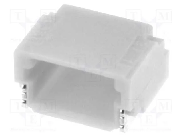 Tomada, Fio-Placa, Macho, Sh,Sr, 1mm, Pin: 3, Smt, 50v, 1a, -25&divide;85c