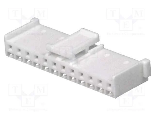 Fio-Fio/Placa, Ficha, F&ecirc;mea, 2,5mm, Pin: 12, Sem Contactos, Simples