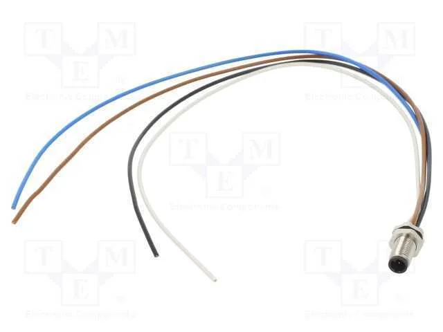 Conector: M5, tomada, 707, macho, PIN: 4, não bli.