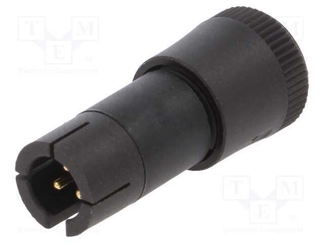 Conector: Redondos, Ficha, 719, Macho, Pin: 3, Não Blindados, 3a