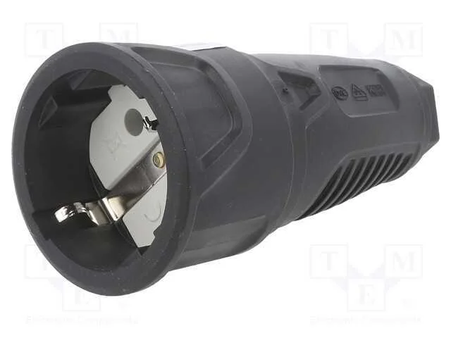 Conector: de Alimentação, Fêmea, Tomada, 2p+Pe, 2.