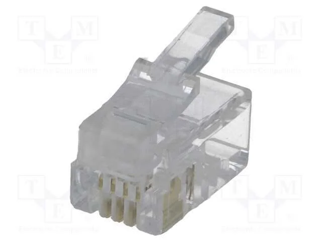 Ficha, Rj9, Pin: 4, Sistema: 4p4c, com Cabo, Idc,Cerrar