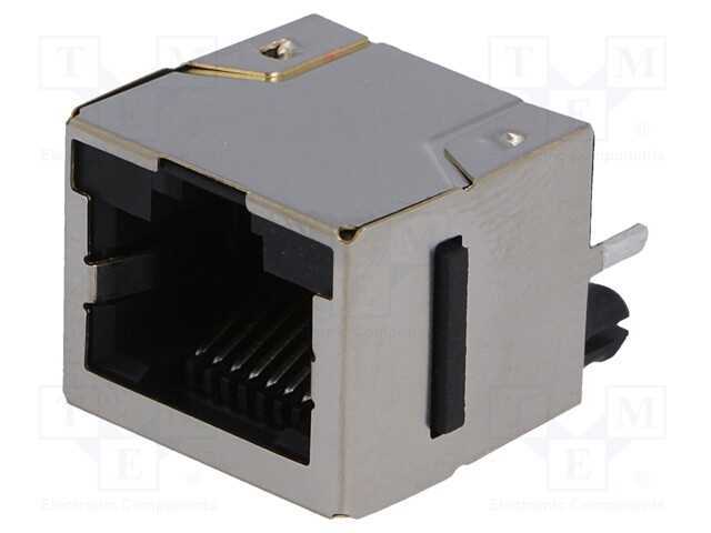 Tomada, RJ45, Cat: 5, blindadas, Sistema: 8p8c, T.