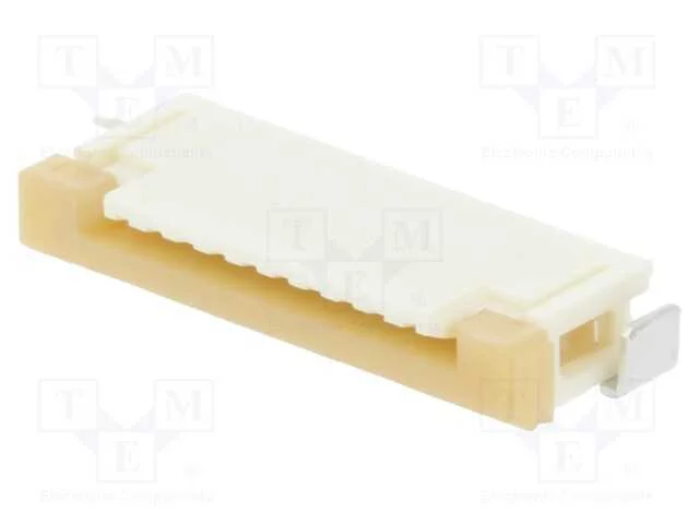Conector: FFC/FPC, horizontais, PIN: 10, contacto.