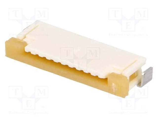 Conector: FFC/FPC, horizontais, PIN: 10, contacto.