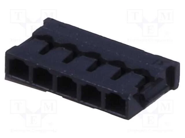Ficha, Fio-Placa, Fêmea, 1,2mm, Pin: 5, Idc, com Cabo, -25÷85c, 50v
