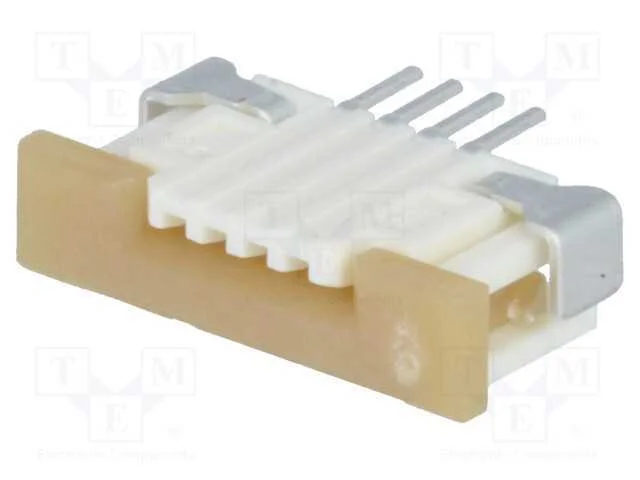 Conector: FFC/FPC, horizontais, PIN: 4, contactos.