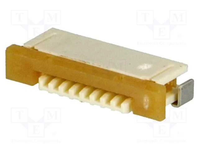 Conector: FFC/FPC, horizontais, PIN: 8, contactos.