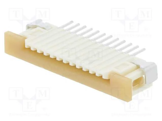 Conector: FFC/FPC, horizontais, PIN: 12, contacto.