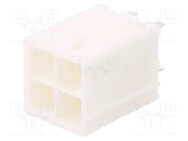 Tomada, fio-fio/placa, macho, Minitek Pwr 4.2, 4,.