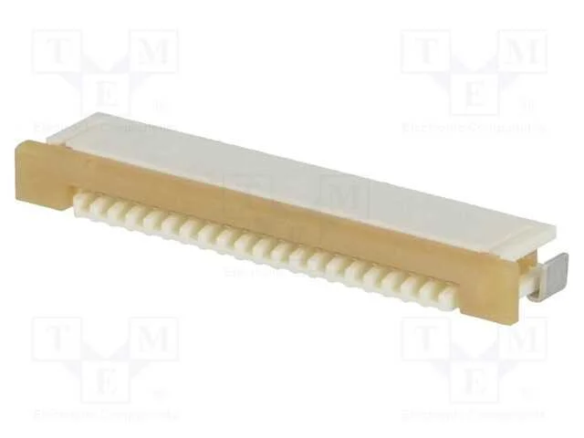 Conector: FFC/FPC, horizontais, PIN: 20, contacto.