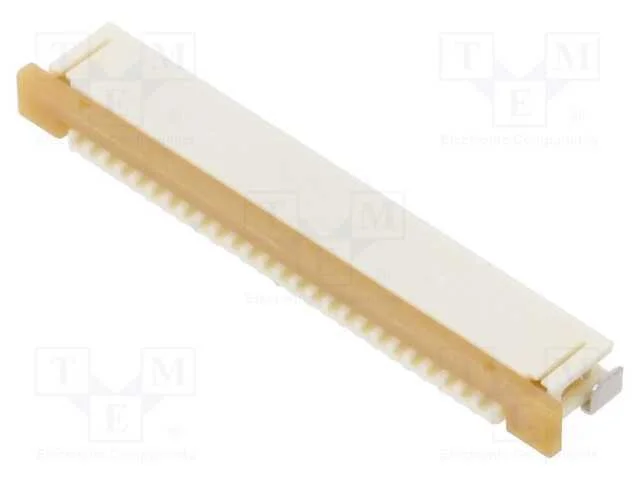 Conector: FFC/FPC, horizontais, PIN: 26, contacto.