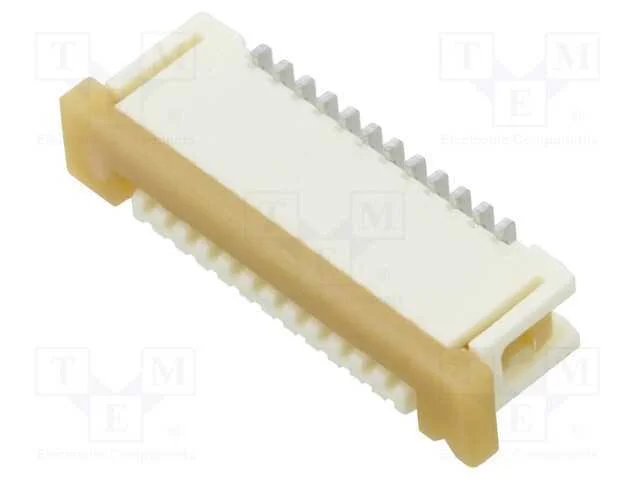 Conector: FFC/FPC, verticais, PIN: 12, ZIF, SMT, .