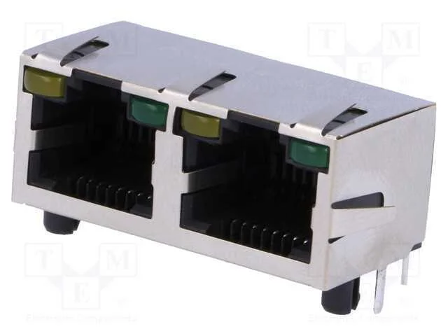 Tomada, RJ45, Cat: 5, blindadas,duplas,com díodo .