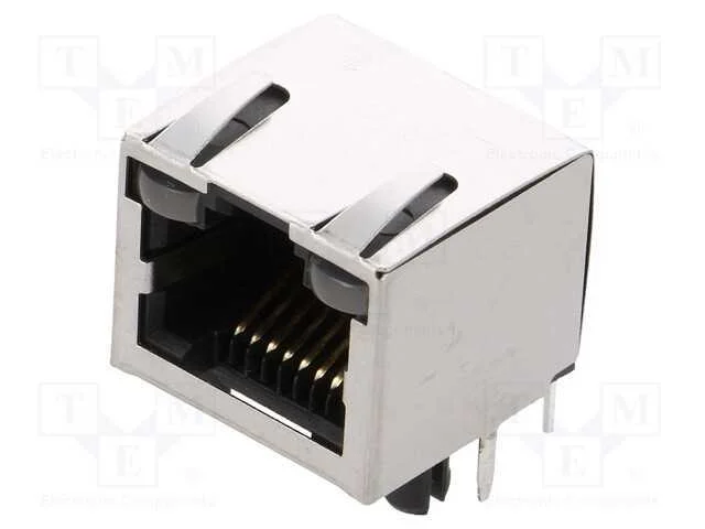 Tomada, RJ45, Cat: 5, blindadas,com díodo LED, Si.