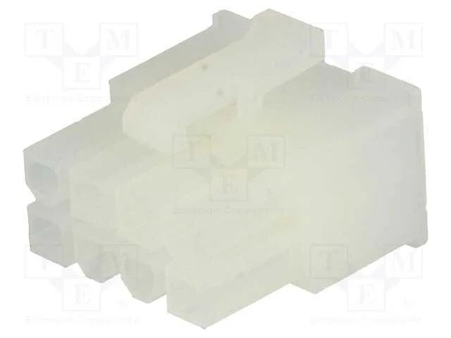 Ficha, Fio-Placa, F&ecirc;mea, Mf42, 4,2mm, Pin: 8, Sem Contactos