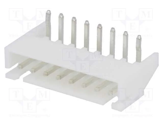 Fio-placa, tomada, macho, A2501, 2,5mm, PIN: 8, T.