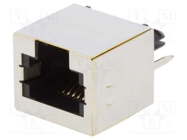 Tomada, Rj12, Pin: 6, Blindadas, Sistema: 6p6c, Tht, Simples