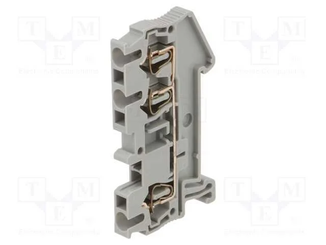 Conector: de Carril, St, 0,08÷2,5mm2, Faixas: 1, Braçadeiras: 3