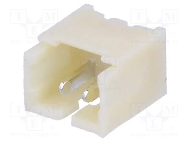 Tomada, Fio-Placa, Macho, 1,25mm, Pin: 2, Tht, 125v, 1a, Estanhado
