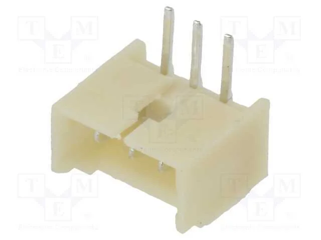 Tomada, Fio-Placa, Macho, 1,25mm, Pin: 3, Tht, 250v, 1a, Estanhado